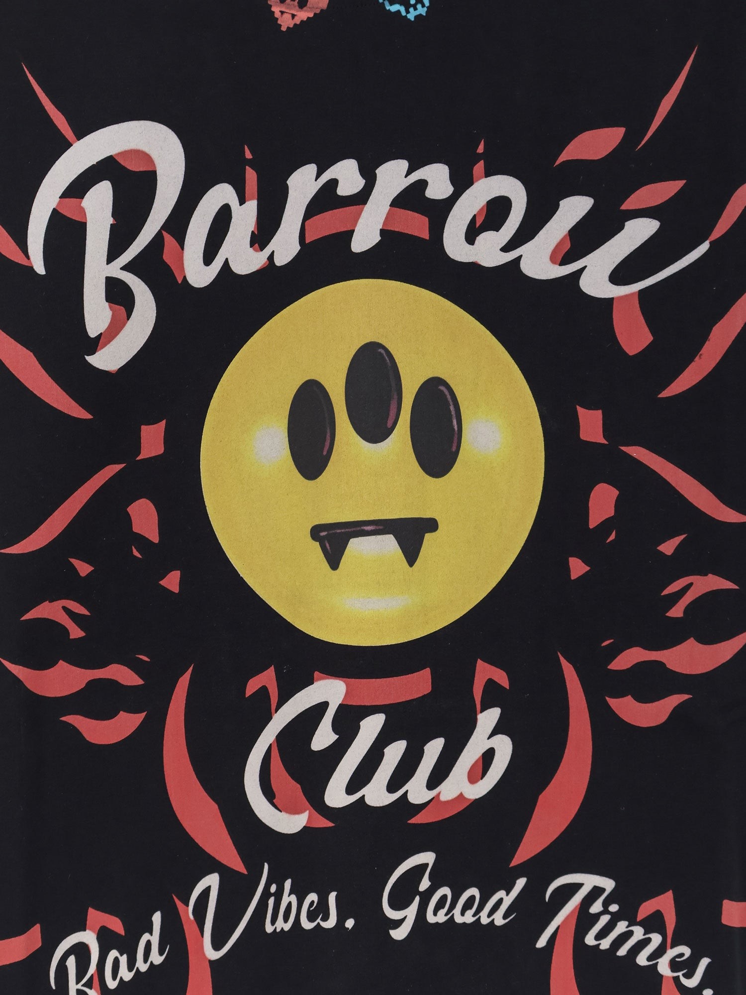 Cotton T-shirt with multicolor front print - Image 3