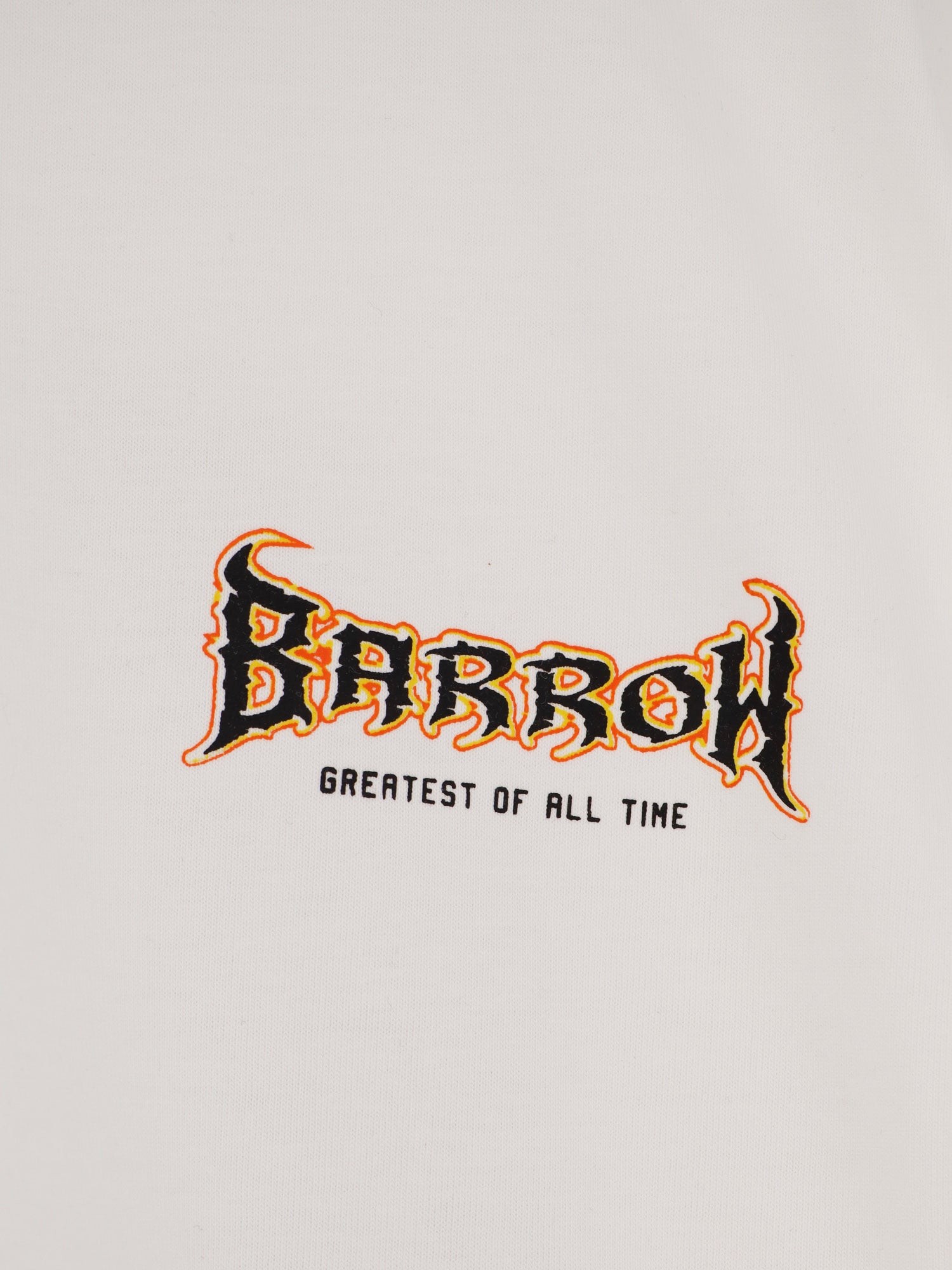 Cotton T-shirt with multicolored logo on the back - Image 3