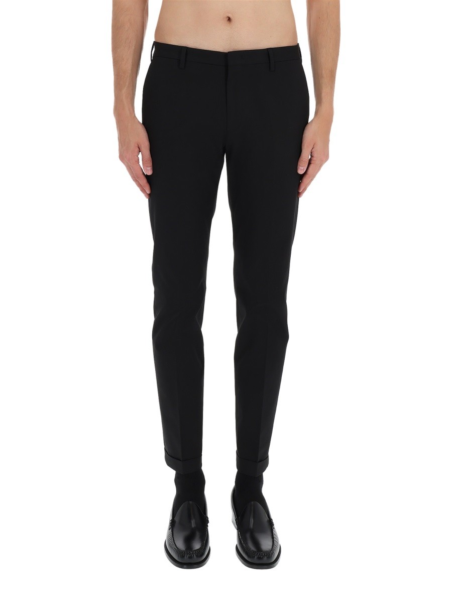 COTTON TAILORED PANTS - Image 6