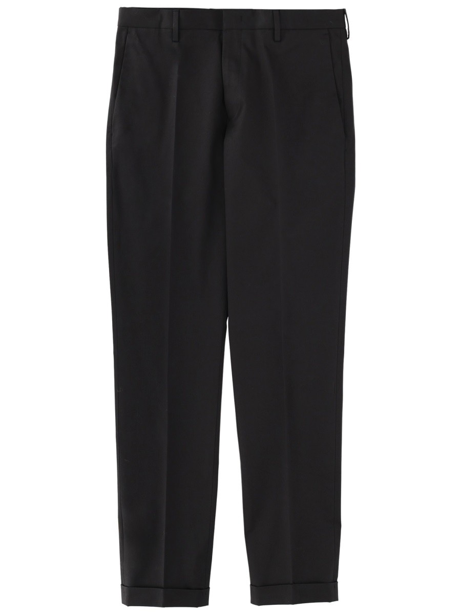 COTTON TAILORED PANTS
