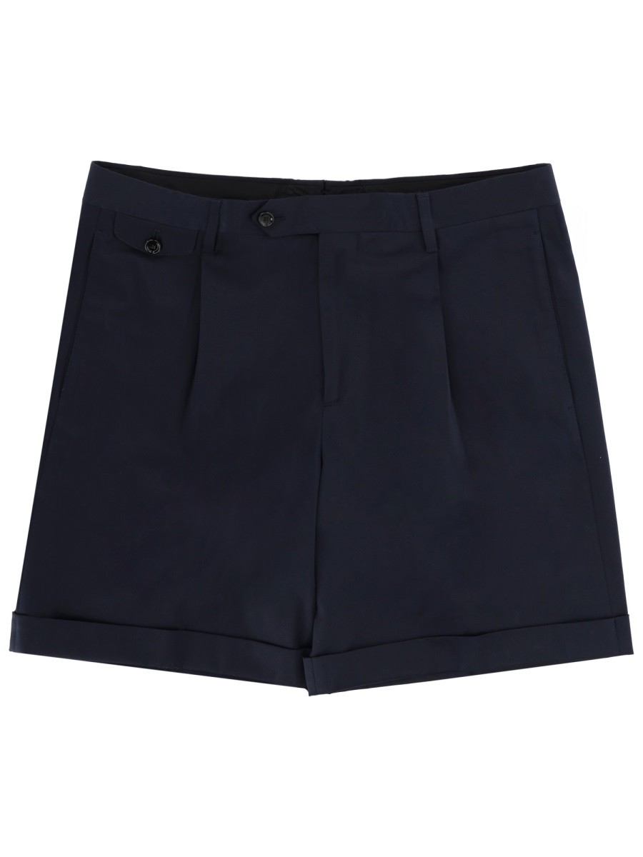 COTTON TAILORED SHORTS