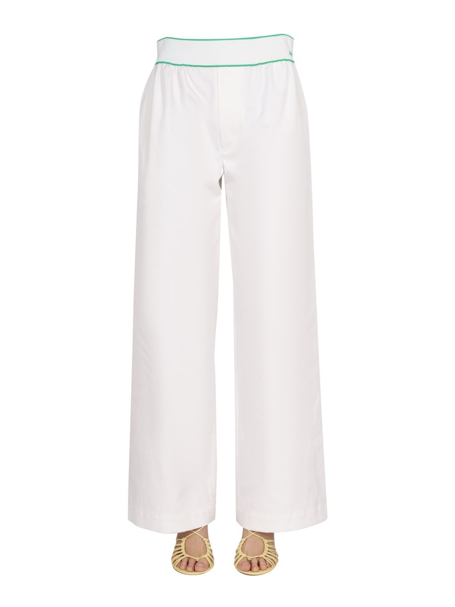 COTTON TWILL TROUSERS