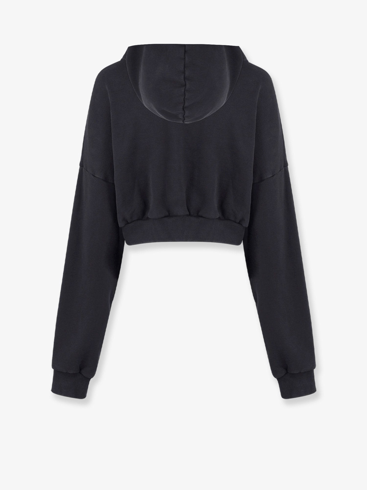 Cropped cotton sweatshirt - Image 2