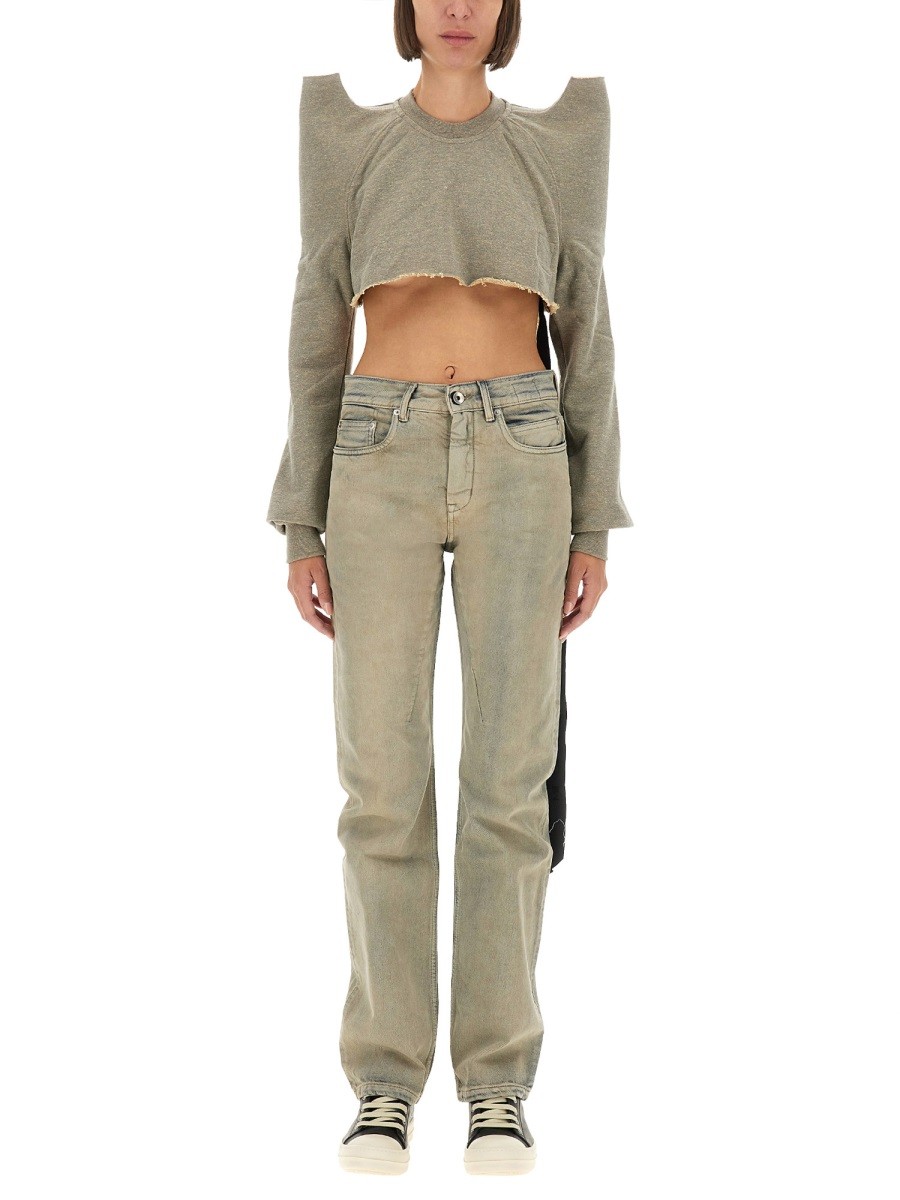 "CROPPED TECSWEAT" SWEATSHIRT