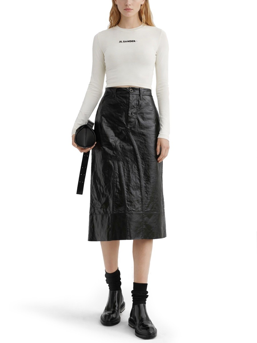 CROPPED TOP WITH LOGO - Image 2