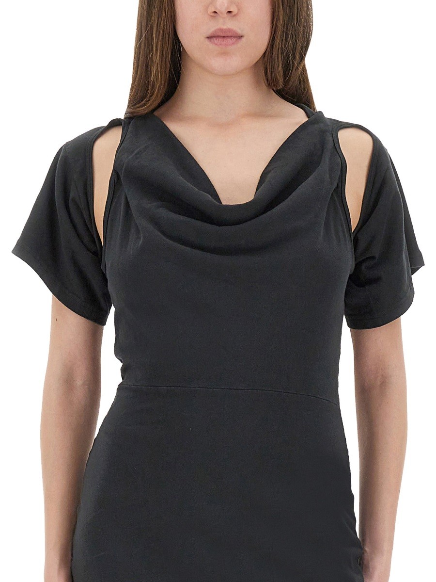 "DECONSTRUCTED" SHORT DRESS - Image 4
