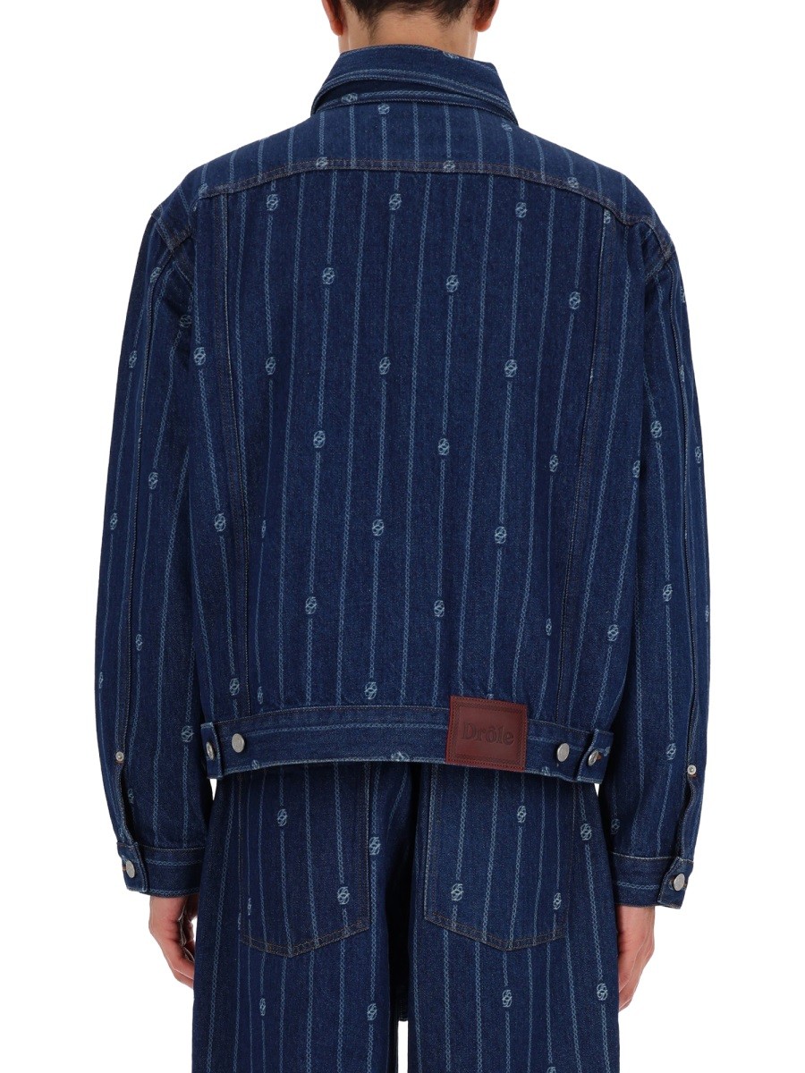 "DENIM MONOGRAMME" JACKET - Image 3