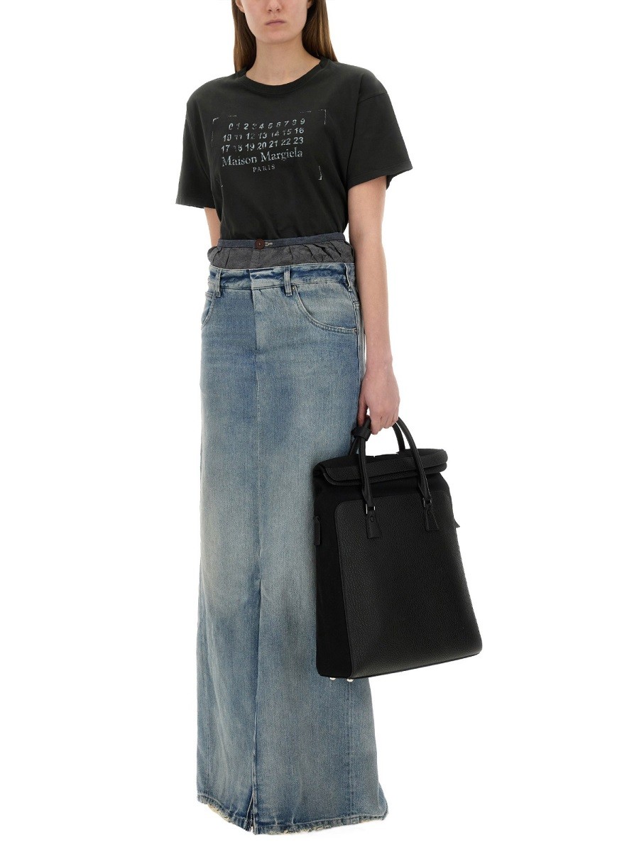 DENIM SKIRT "ANONYMITY OF THE LINING" - Image 2