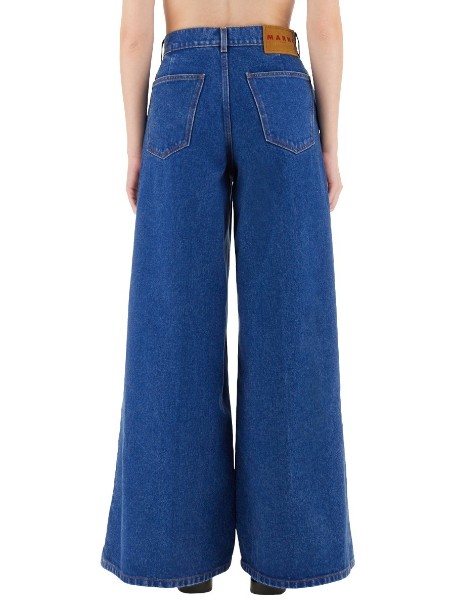 DENIM WIDE LEG JEANS - Image 3