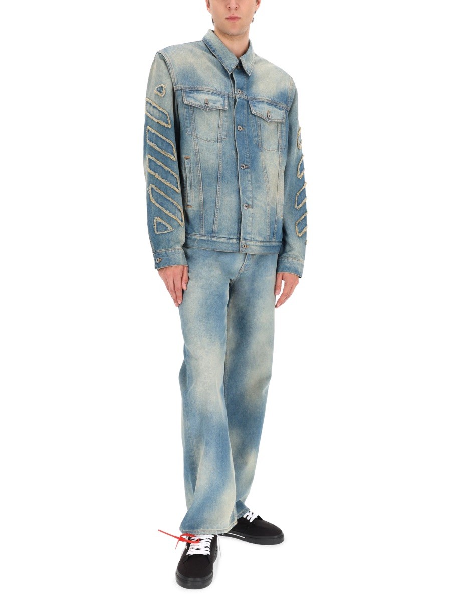 "DIAG RAW PATCH" JEANS - Image 2