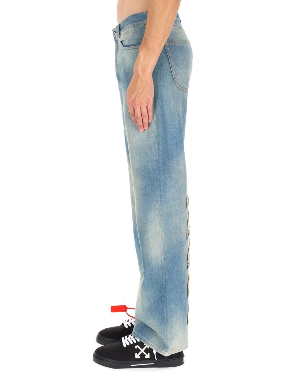 "DIAG RAW PATCH" JEANS - Image 3