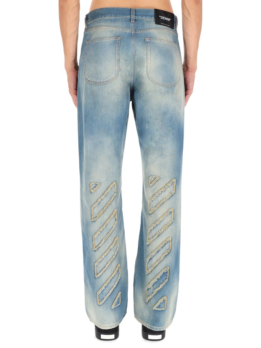 "DIAG RAW PATCH" JEANS - Image 4