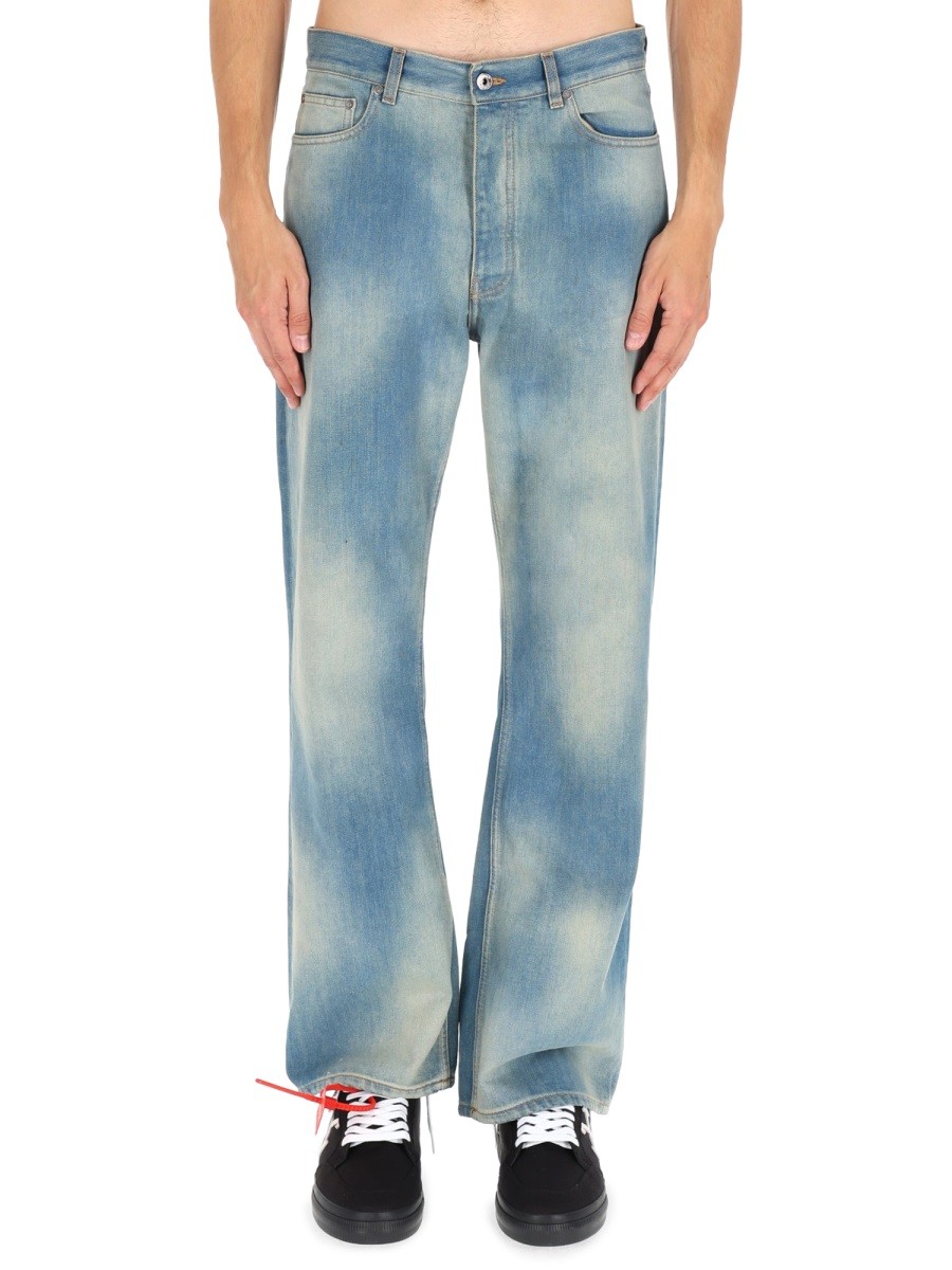 "DIAG RAW PATCH" JEANS