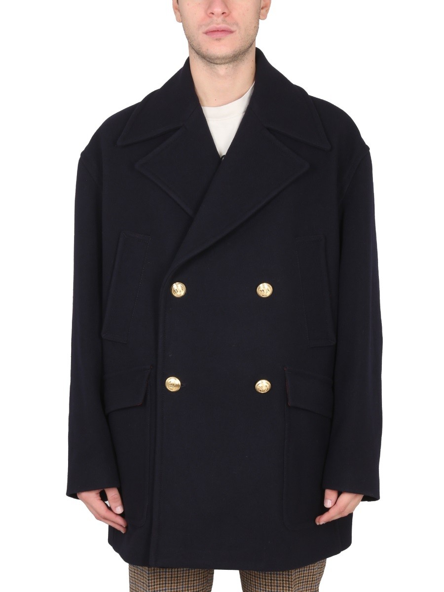 DOUBLE-BREASTED COAT