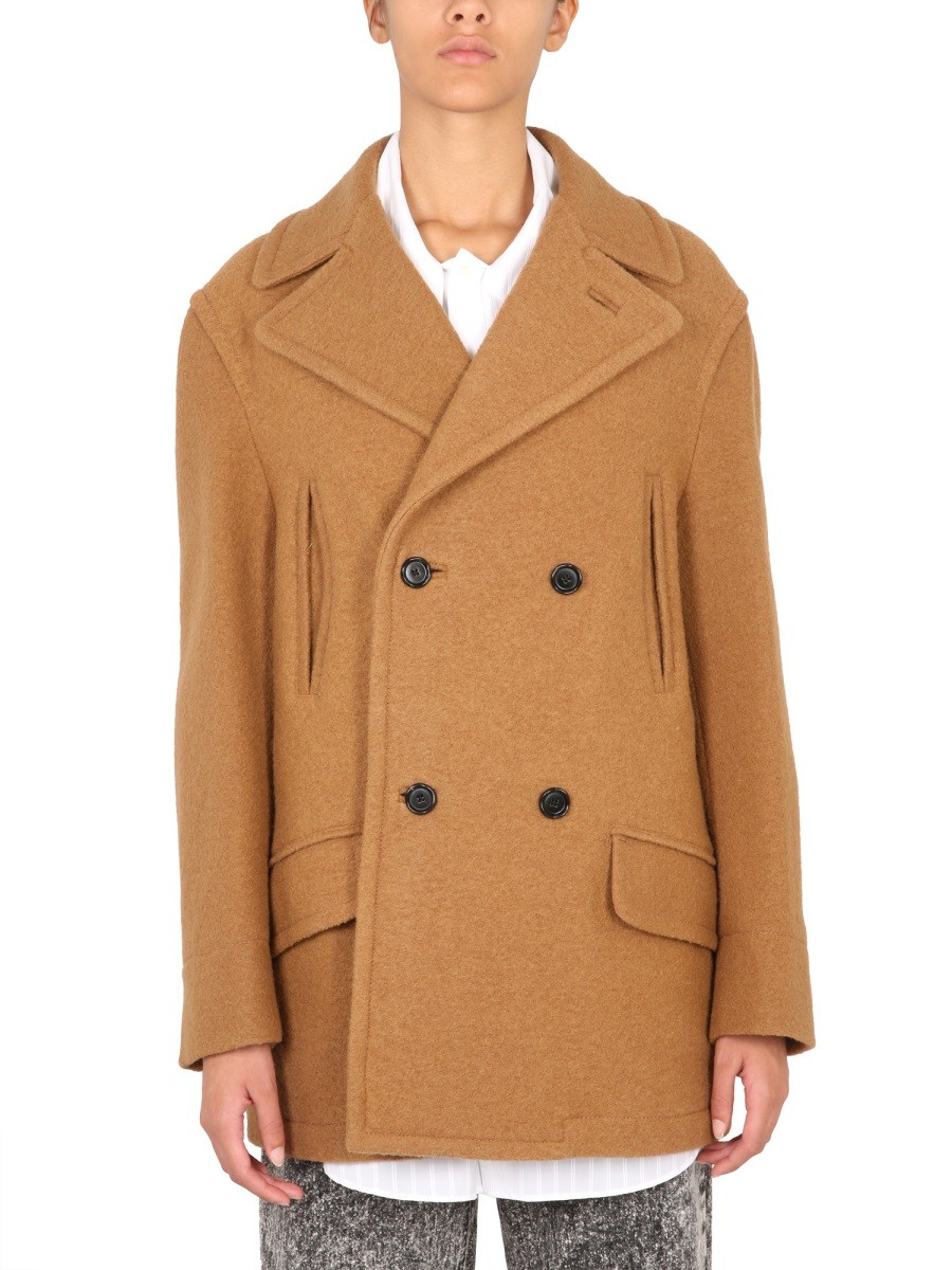 DOUBLE-BREASTED COAT
