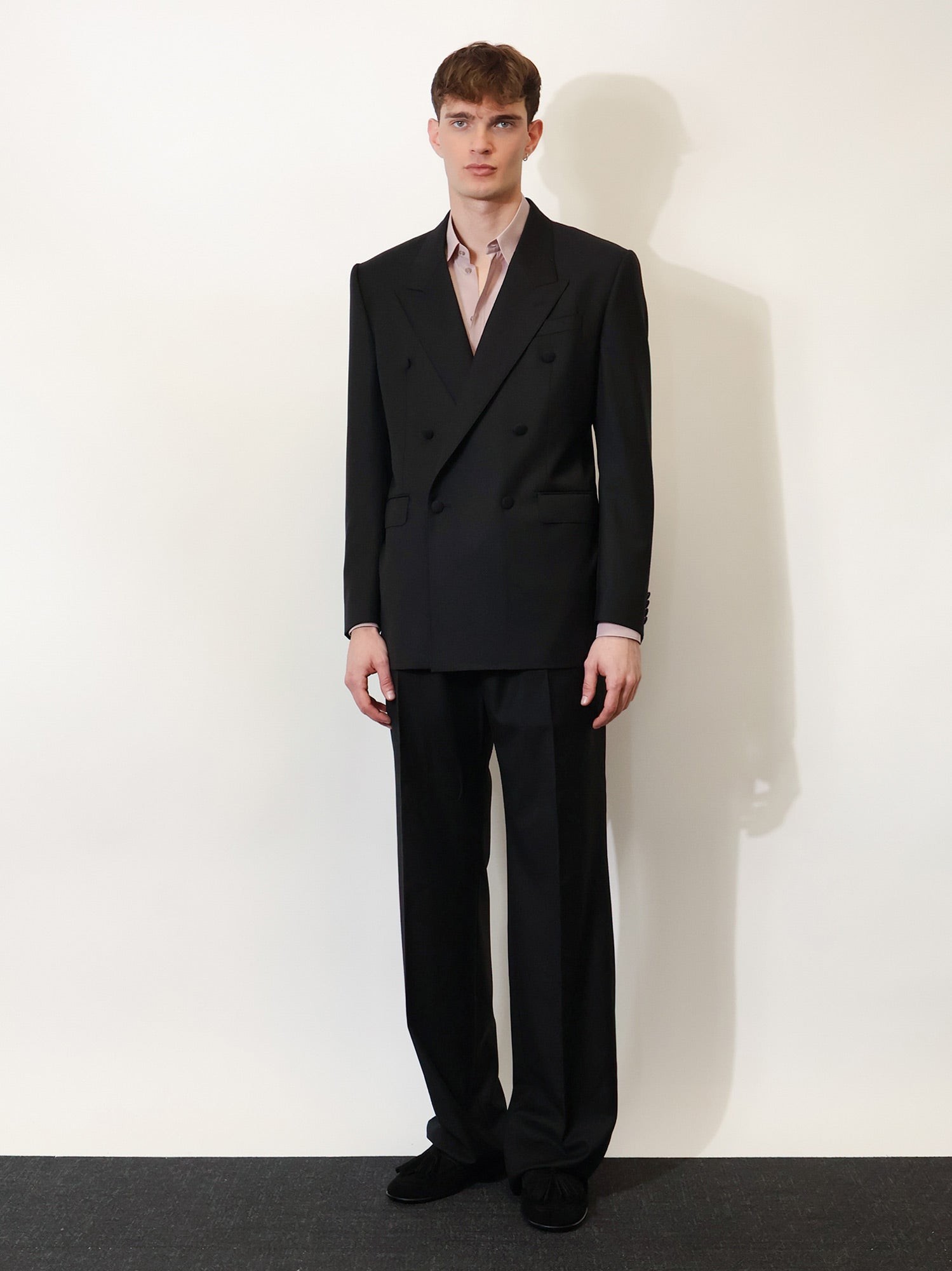 Double-breasted virgin wool blazer - Image 2