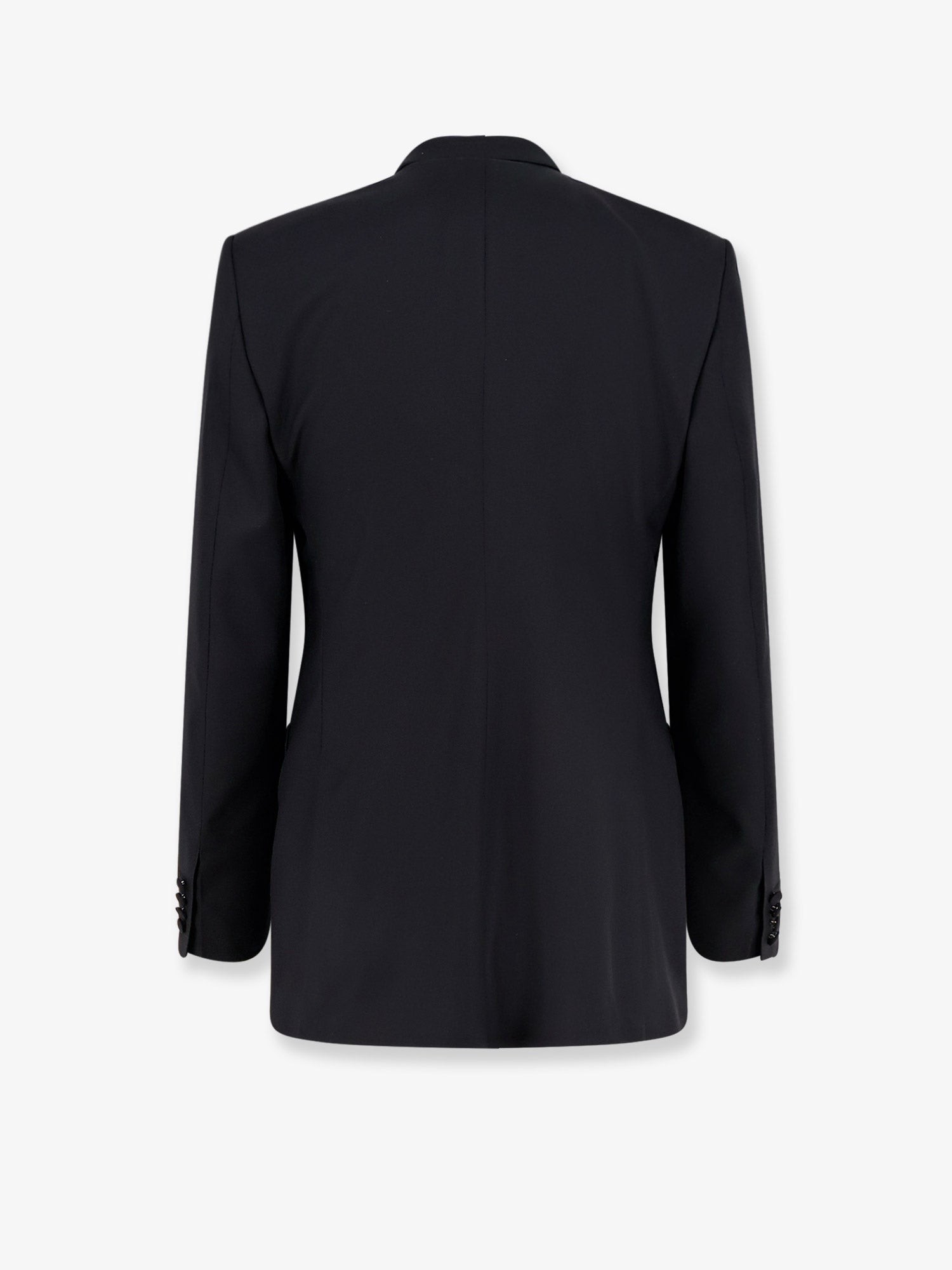 Double-breasted virgin wool blazer - Image 4