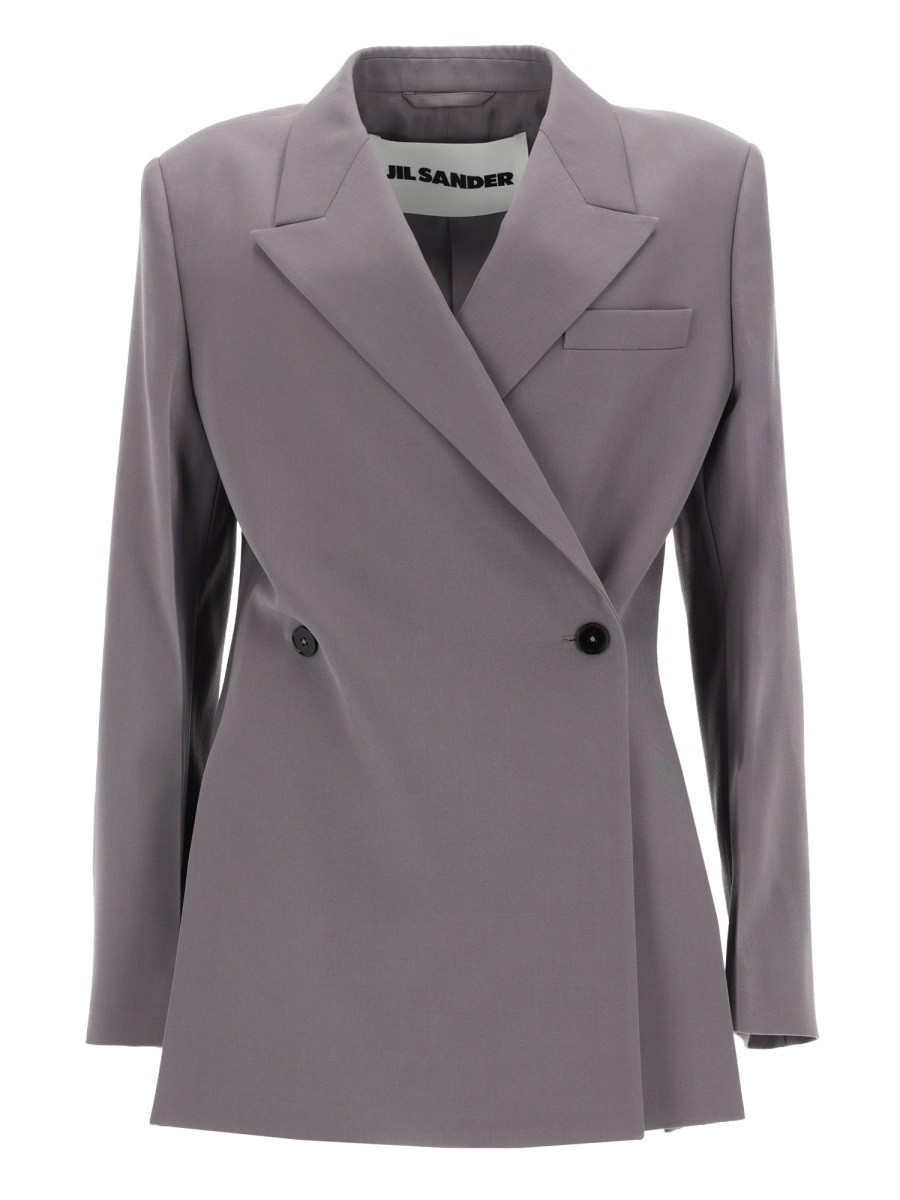 DOUBLE-BREASTED WOOL JACKET