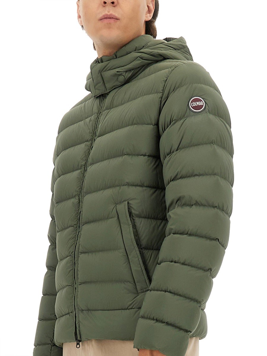 DOWN JACKET WITH DETACHABLE HOOD - Image 4