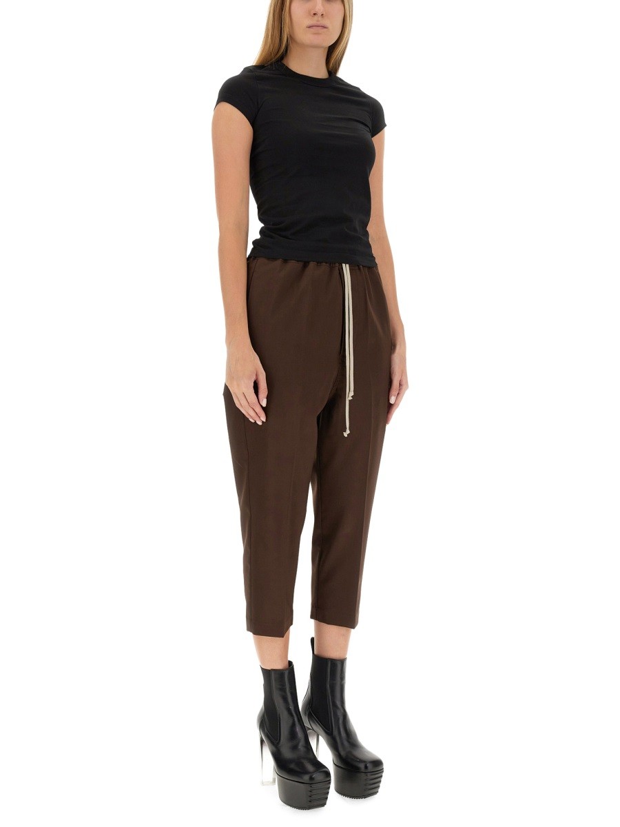 DRAWSTRING ASTAIRES CROPPED PANTS - Image 2
