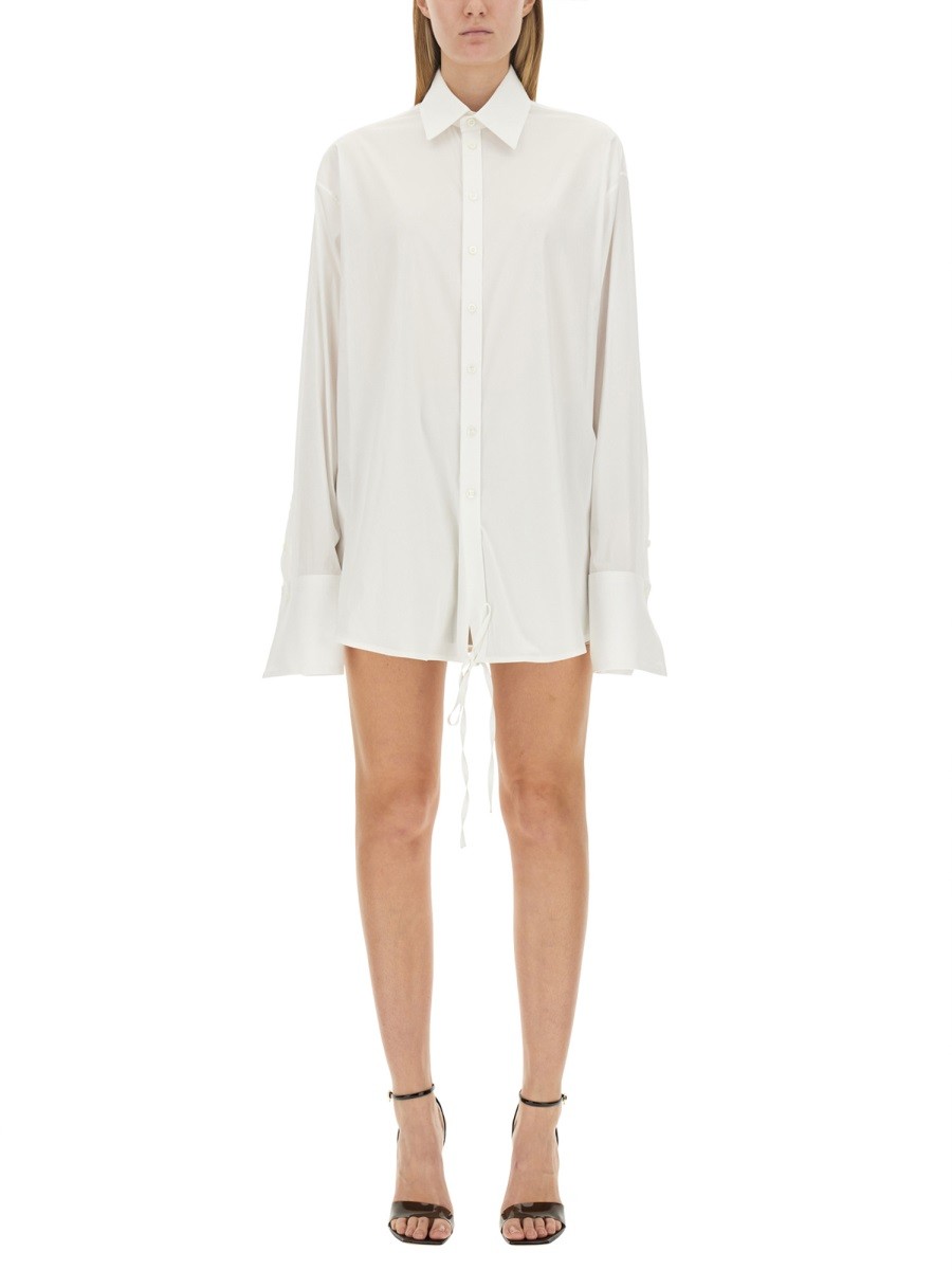 DRAWSTRING SHIRT