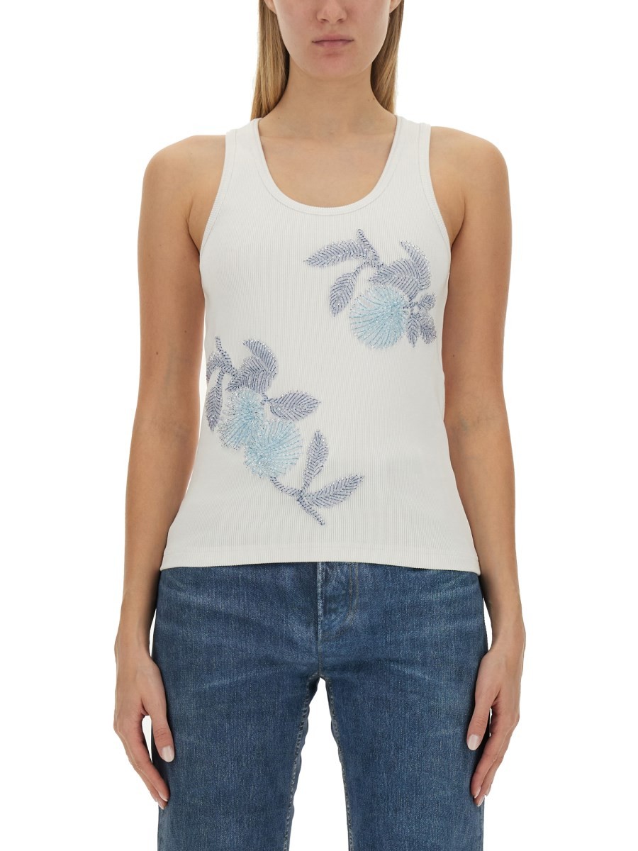 EMBROIDERED COTTON TOP