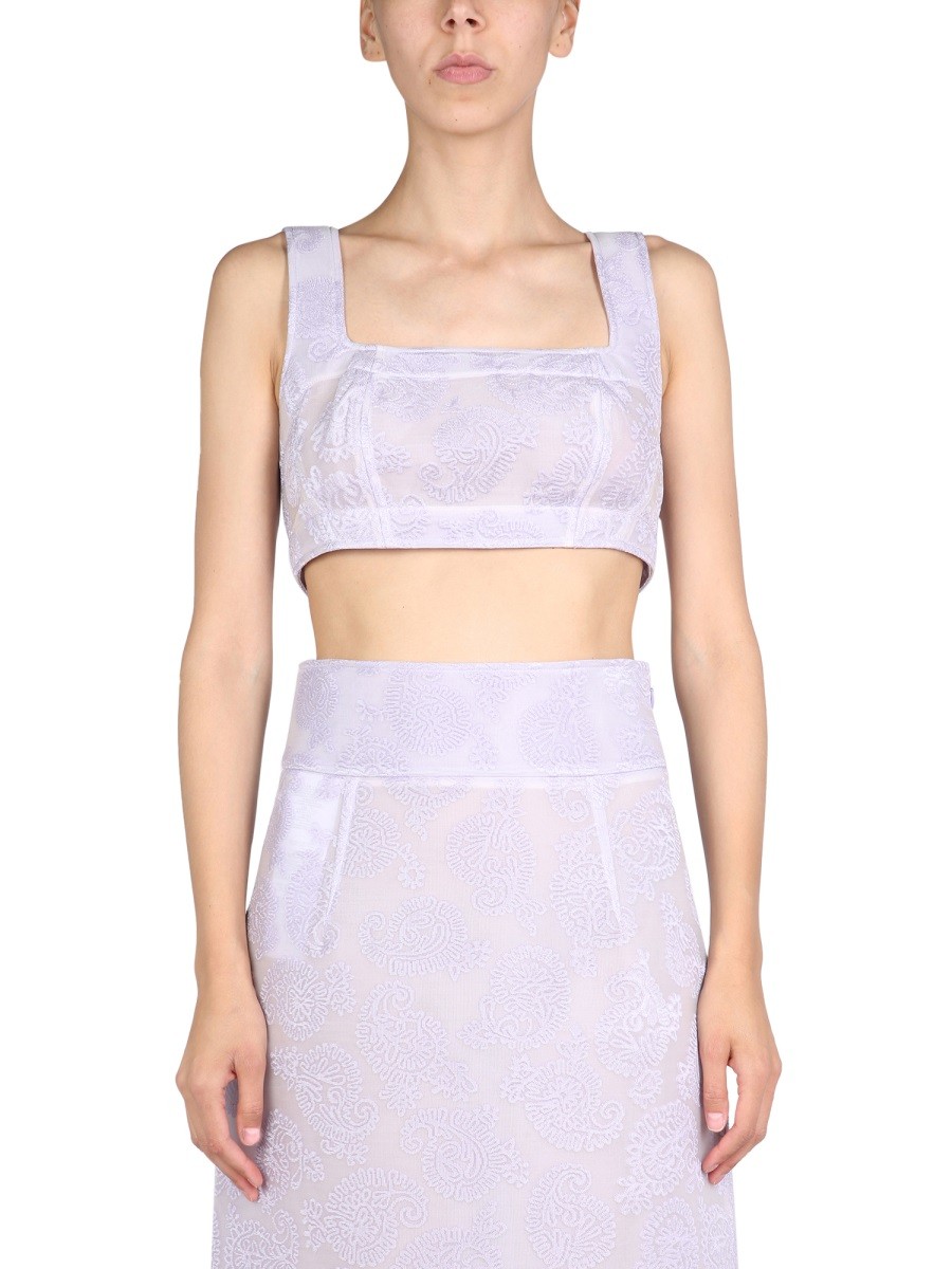 EMBROIDERY TOP