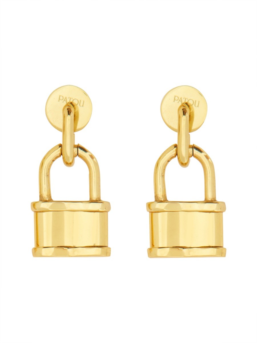 EXTRA SMALL EARRINGS WITH PADLOCK