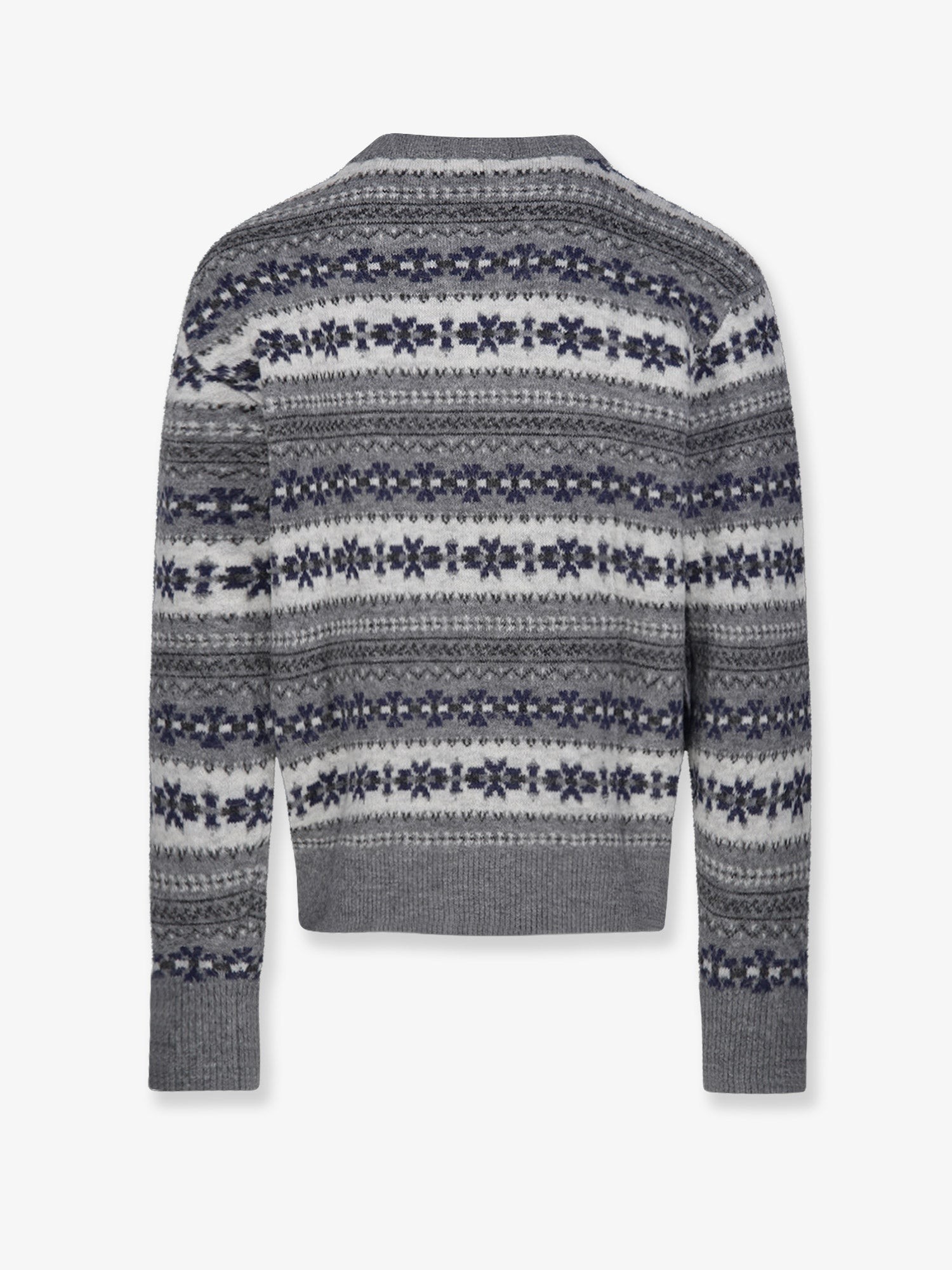 Fairisle wool blend sweater - Image 2