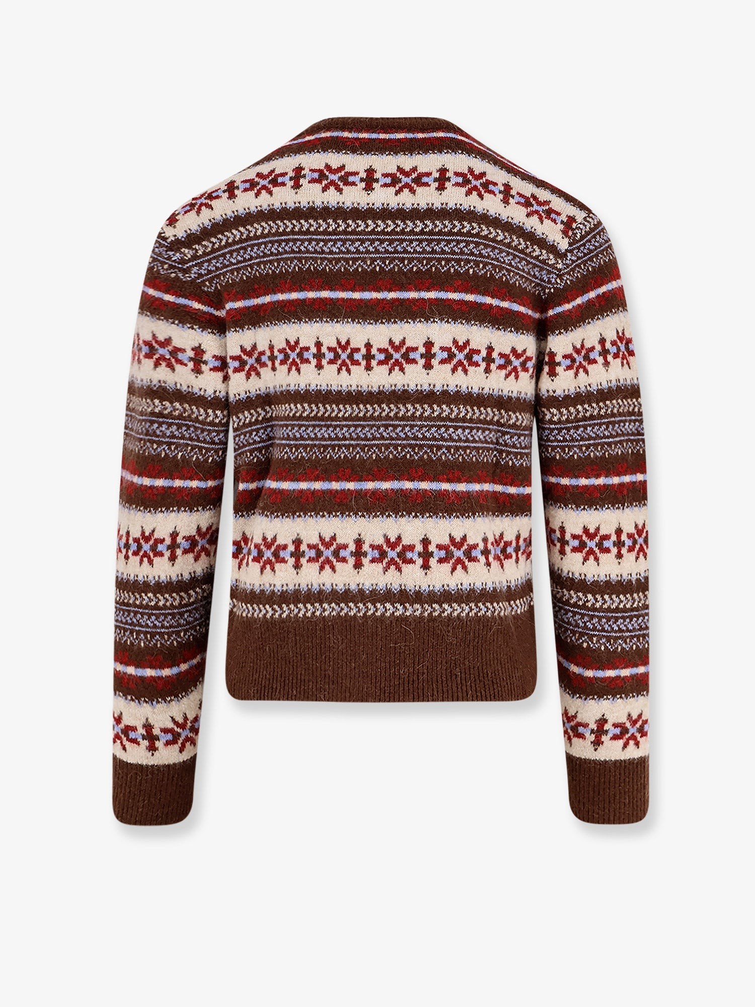 Fairisle wool blend sweater - Image 2