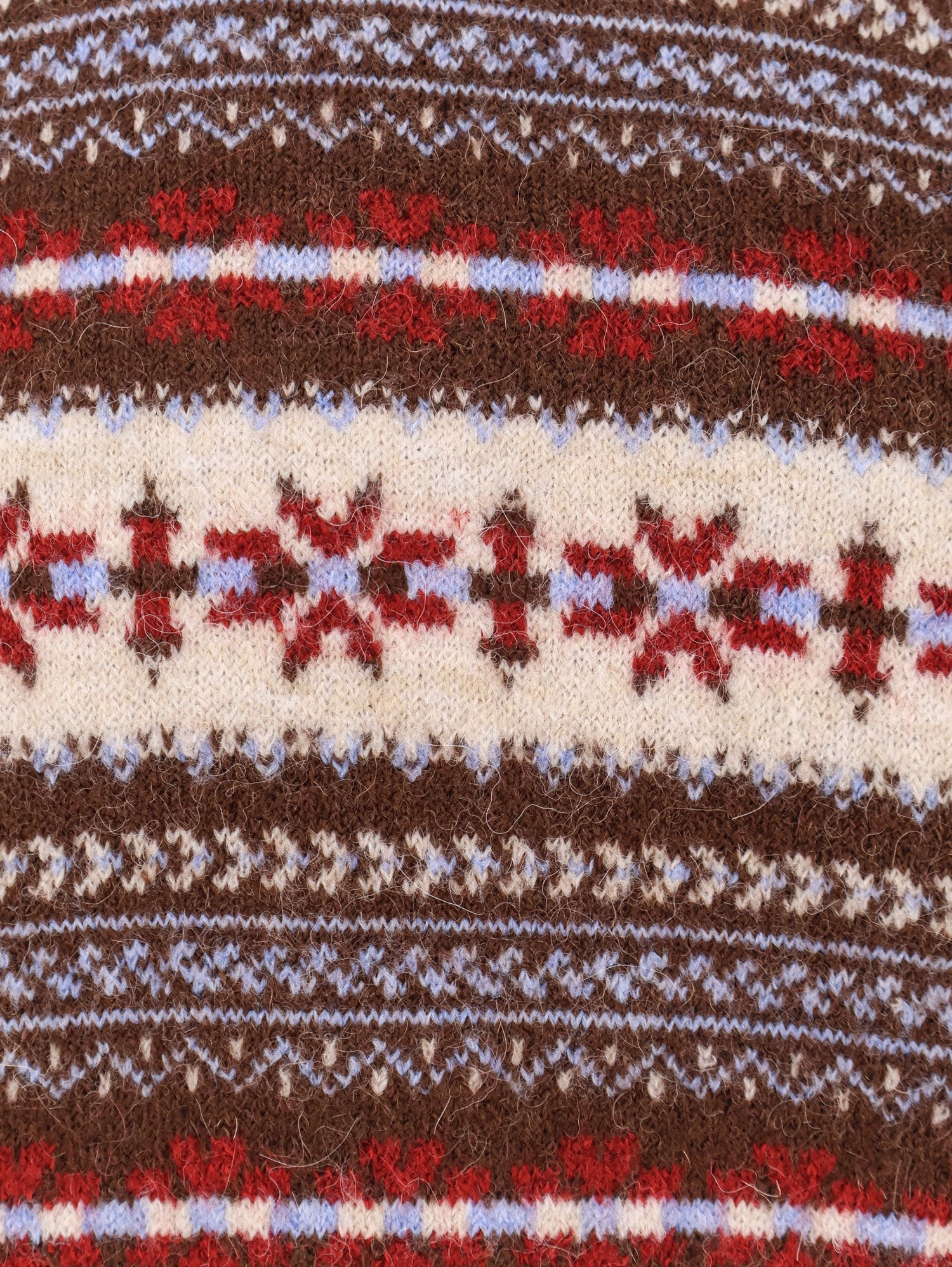 Fairisle wool blend sweater - Image 3