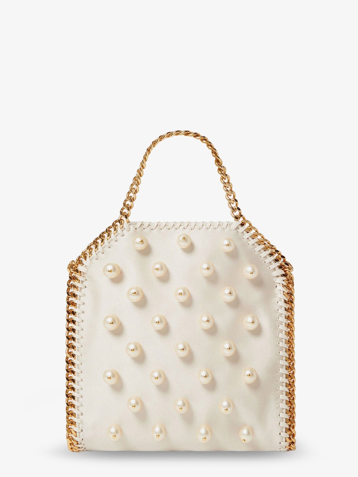 Falabella satin crossbody bag with vegan pearl detail - Image 2