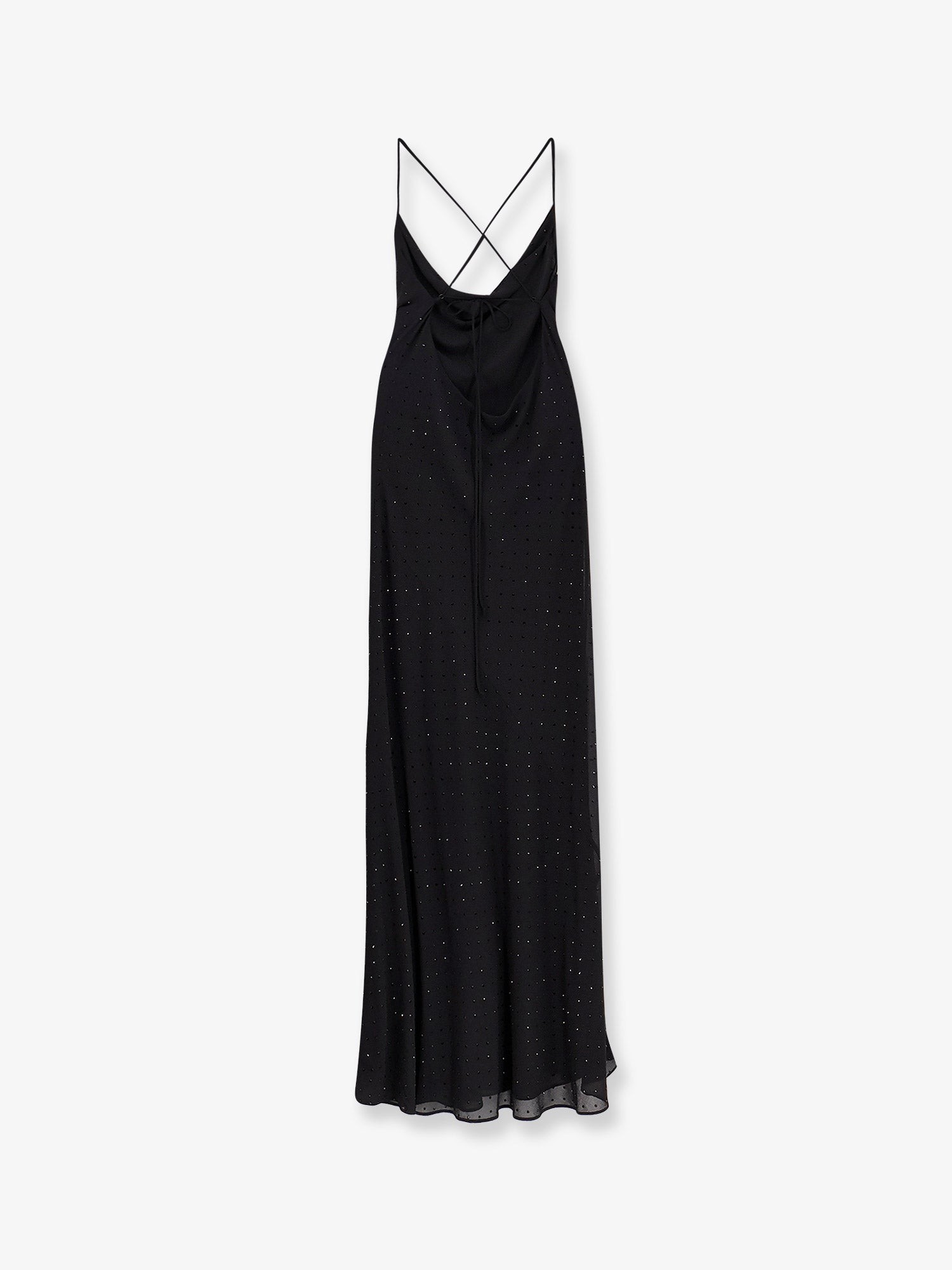 Farro long dress with rhinestones - Image 2