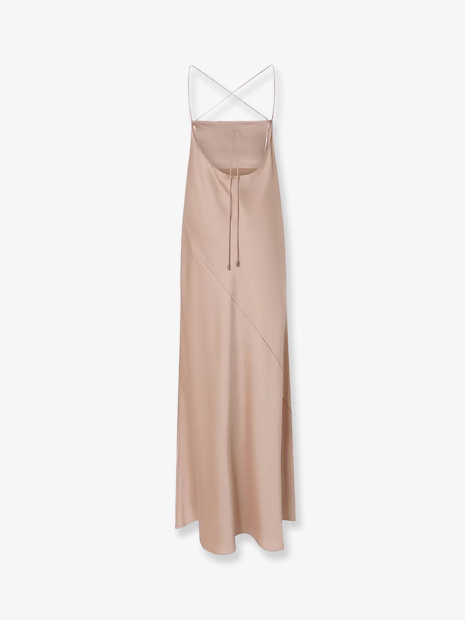 Farro satin long dress - Image 2