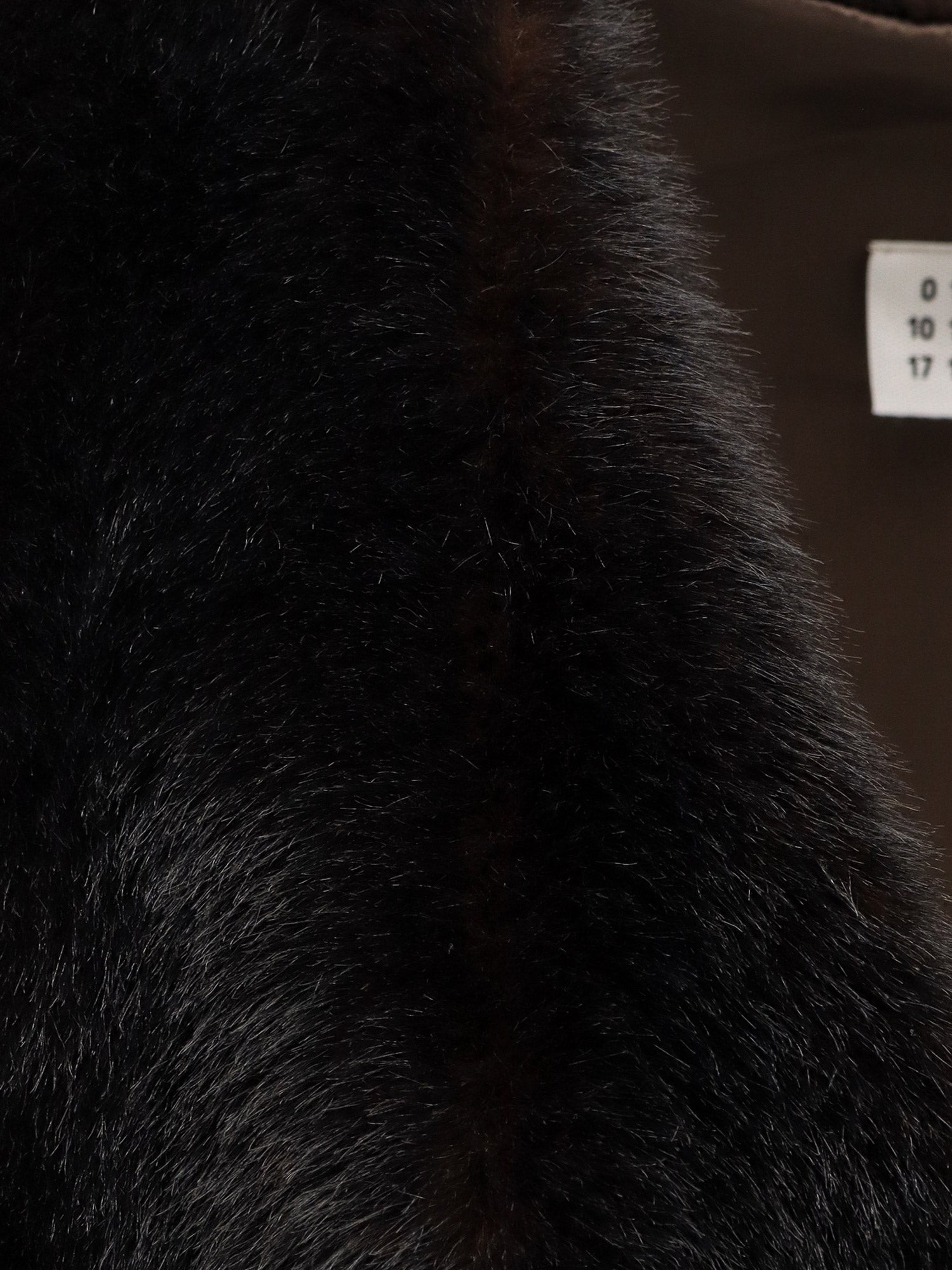 Faux shearling short dress - Image 3