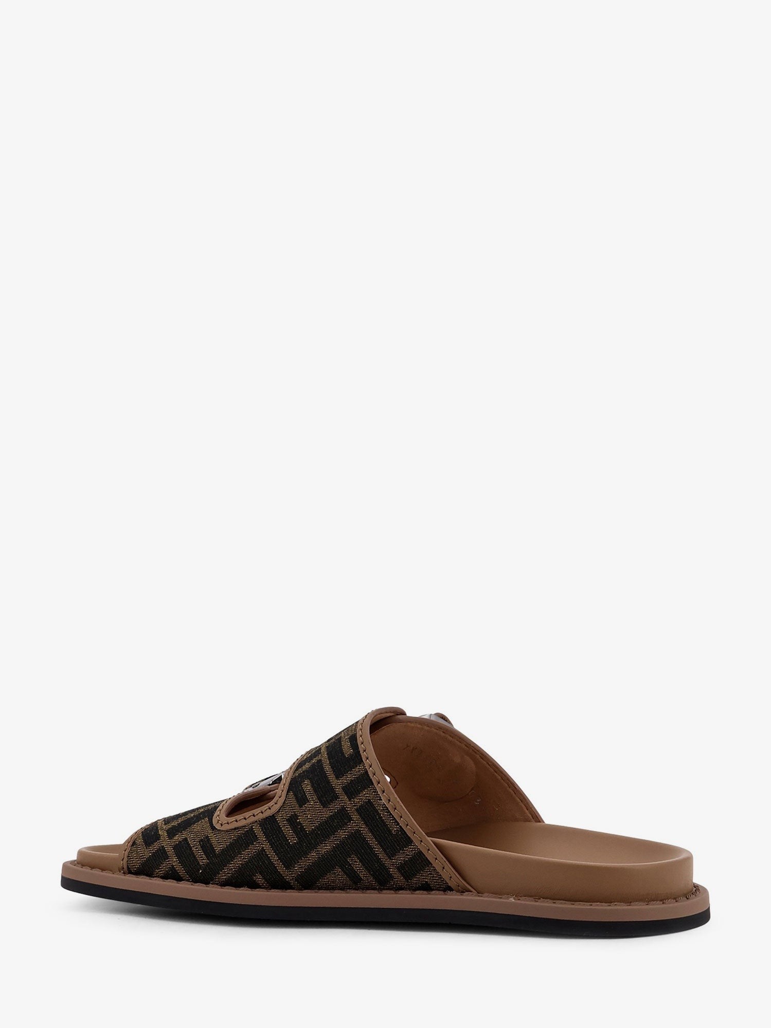 Feel sandals in FF jacquard fabric - Image 3