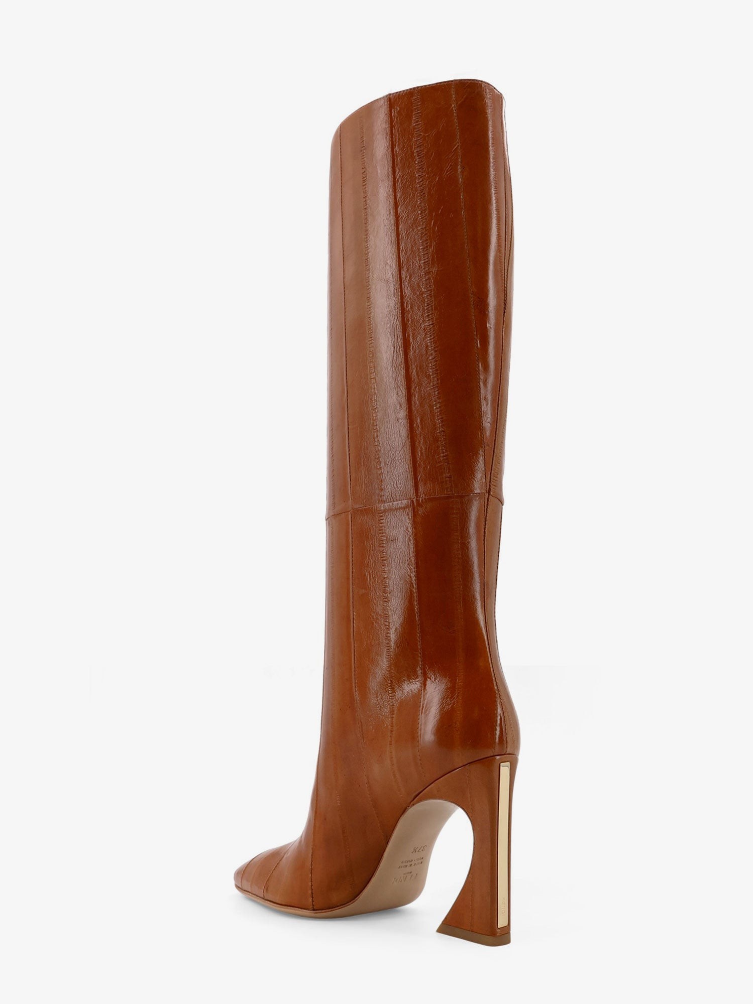 Fendi Arco hagfish leather boots - Image 4