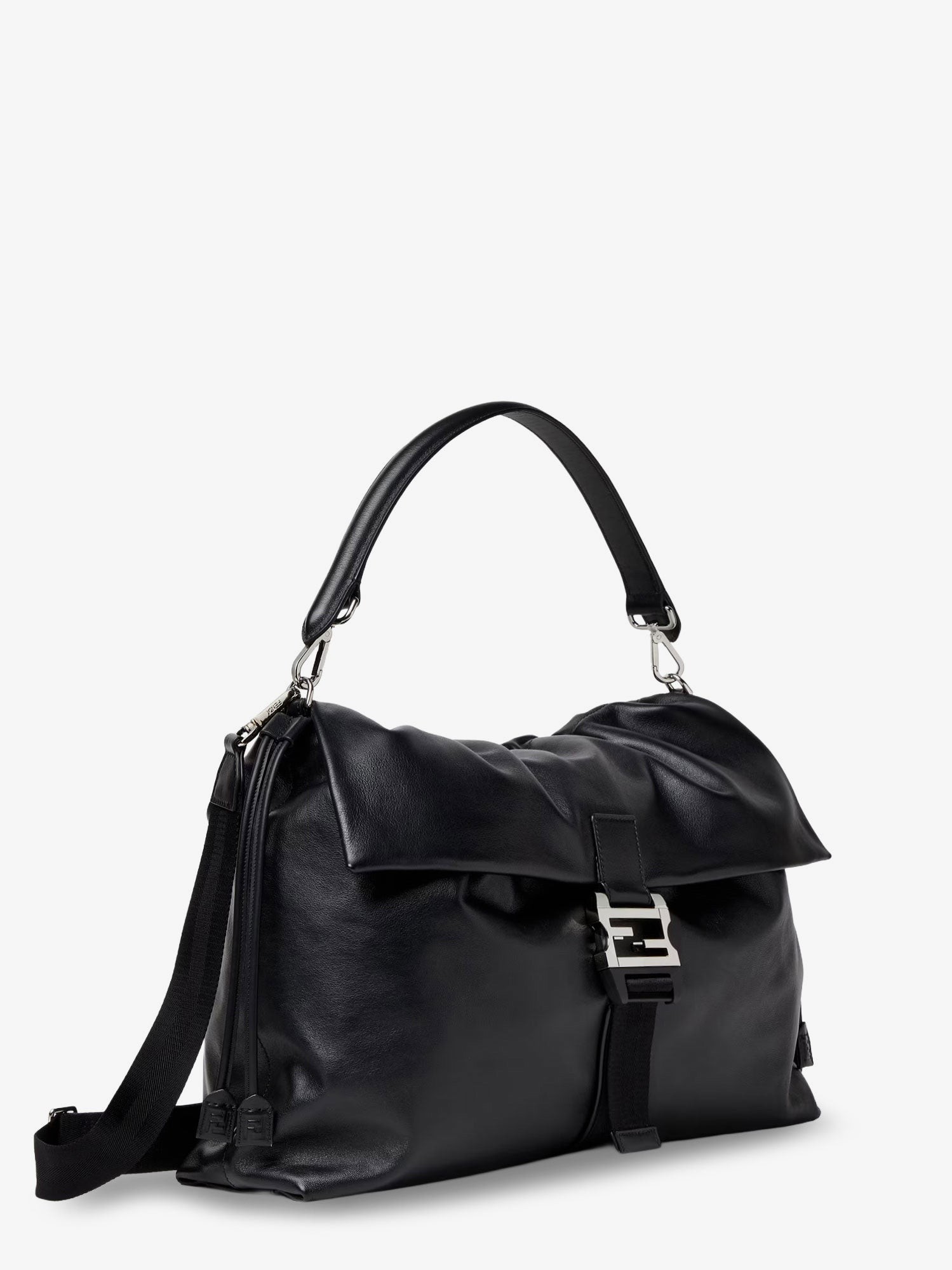 Fendi Flux Maxi Messenger leather crossbody bag - Image 4