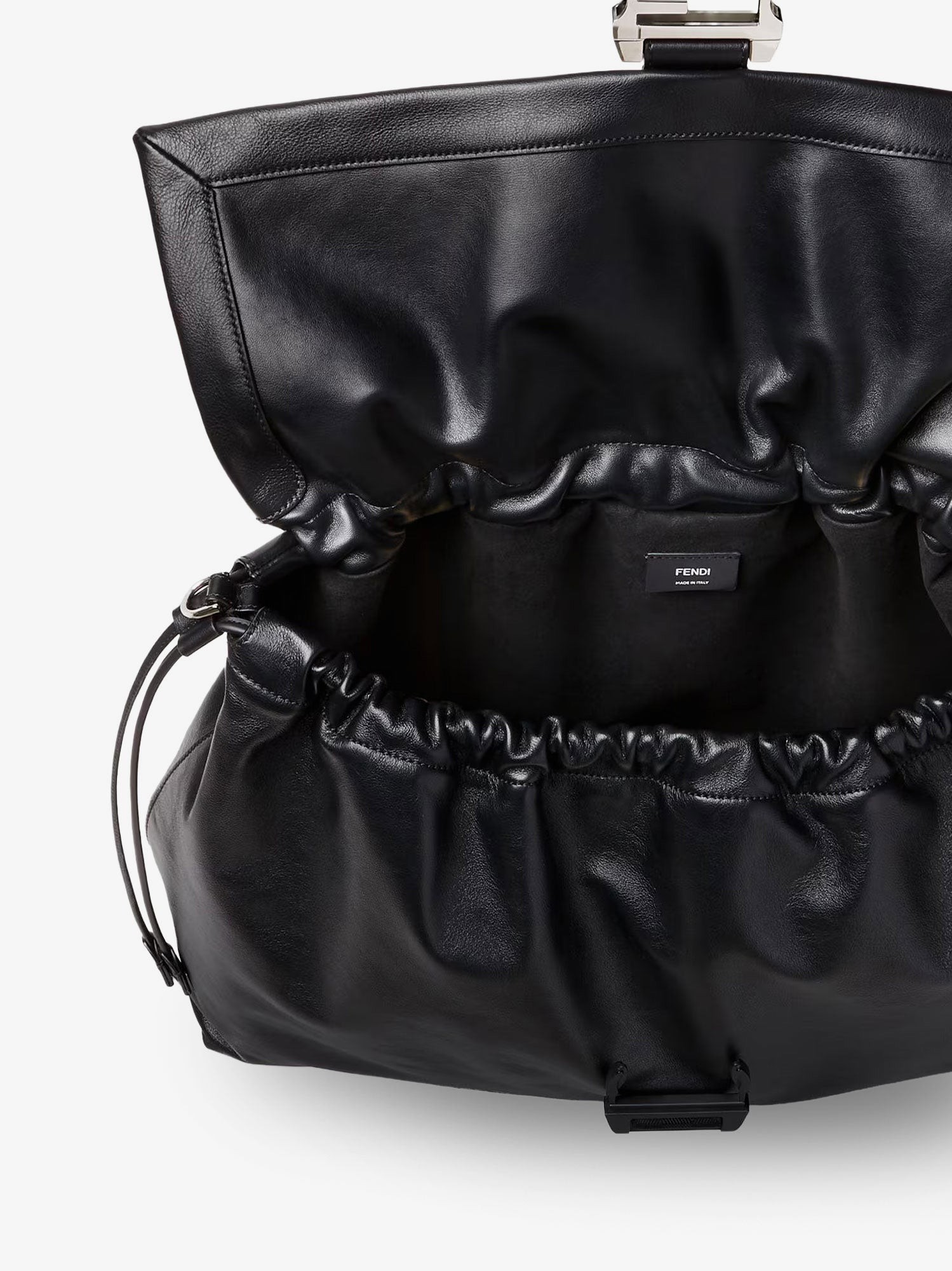 Fendi Flux Maxi Messenger leather crossbody bag - Image 5