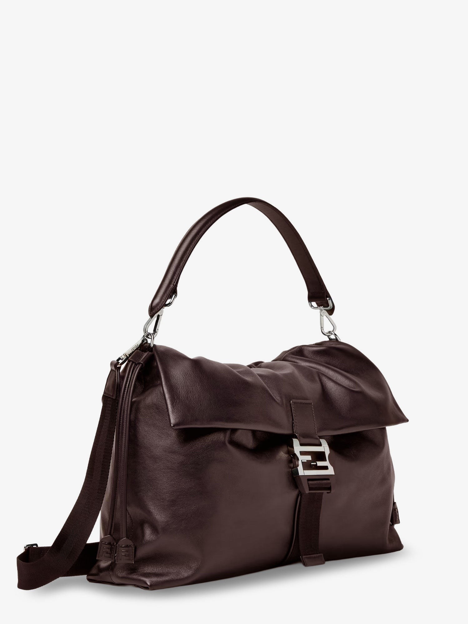 Fendi Flux Maxi Messenger leather shoulder bag - Image 4