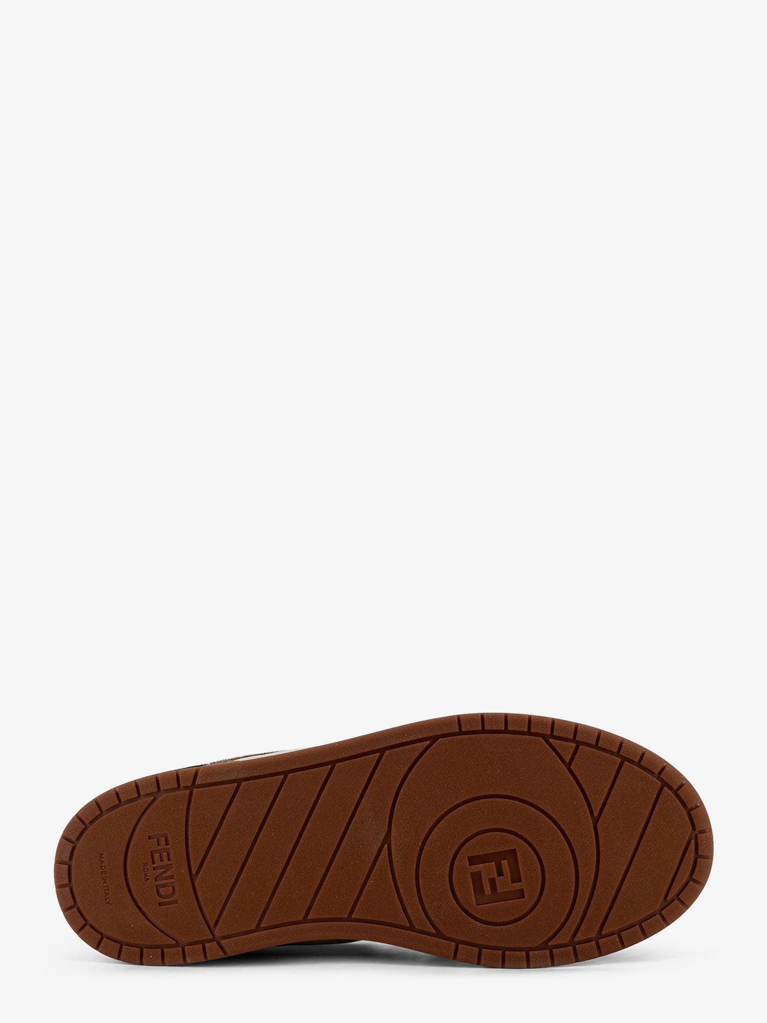 Fendi Match suede and pony skin low-top sneakers - Image 4