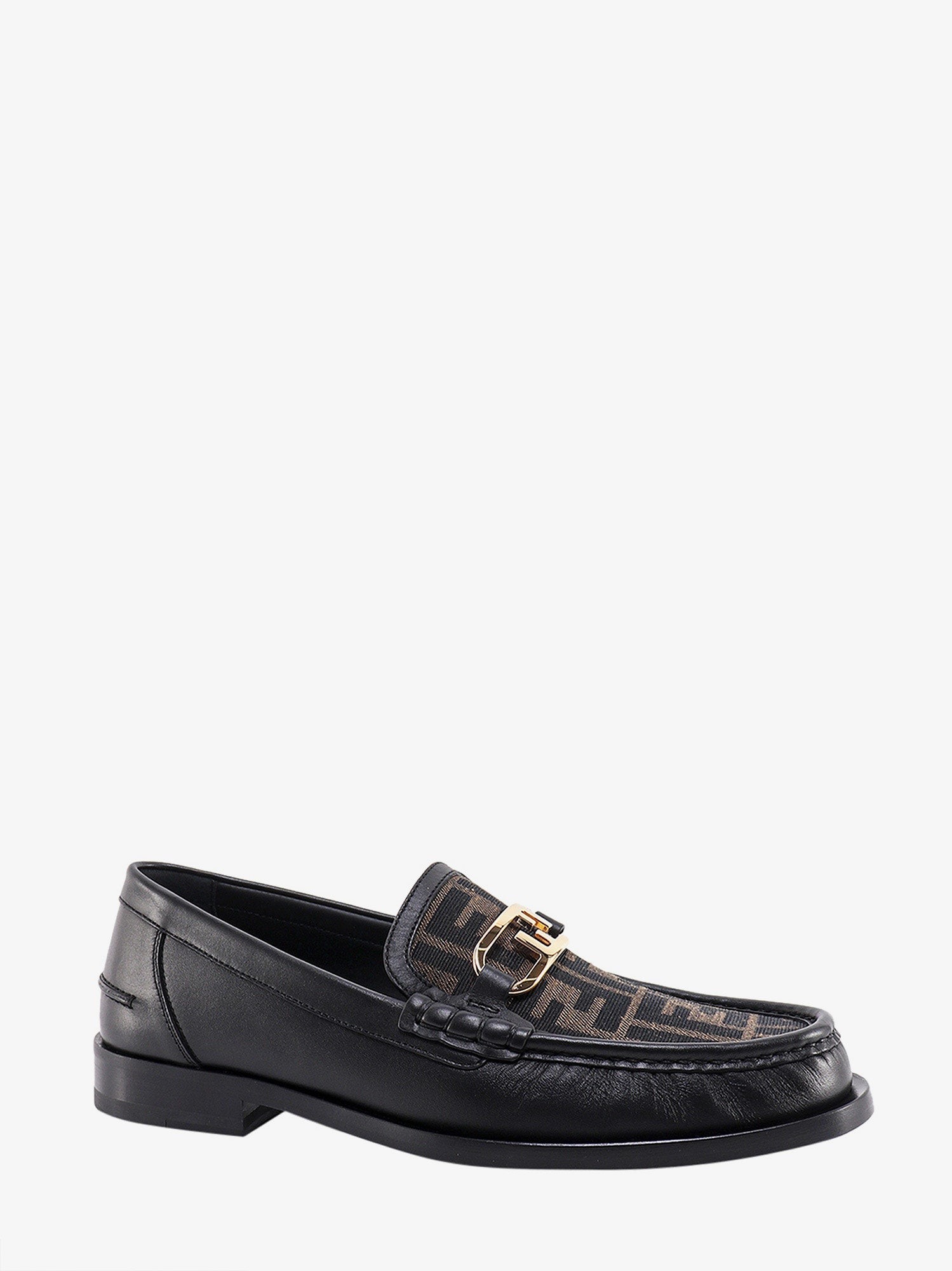 Fendi O' Lock leather loafer with FF insert - Image 2