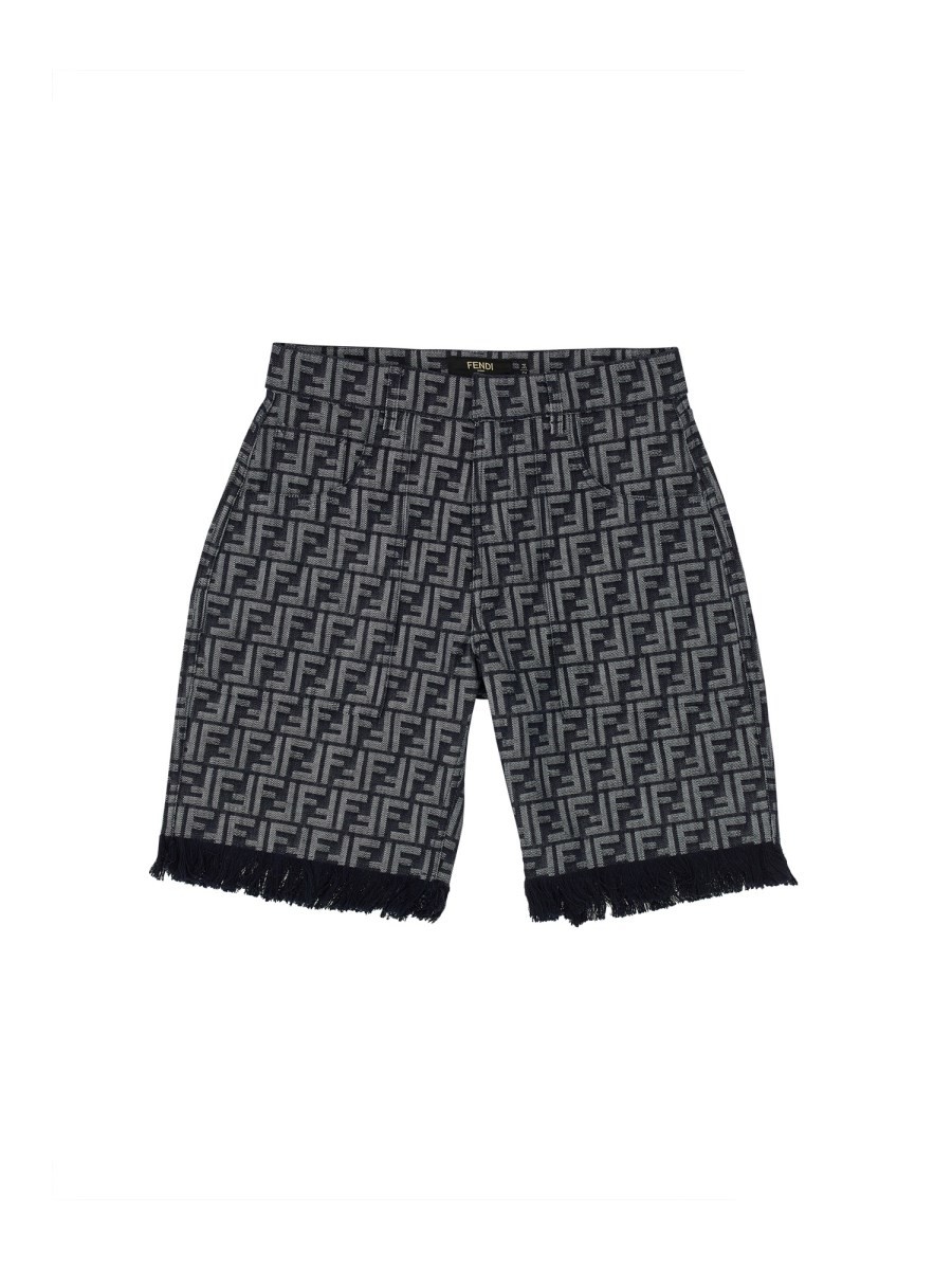 FF DENIM BERMUDA SHORTS