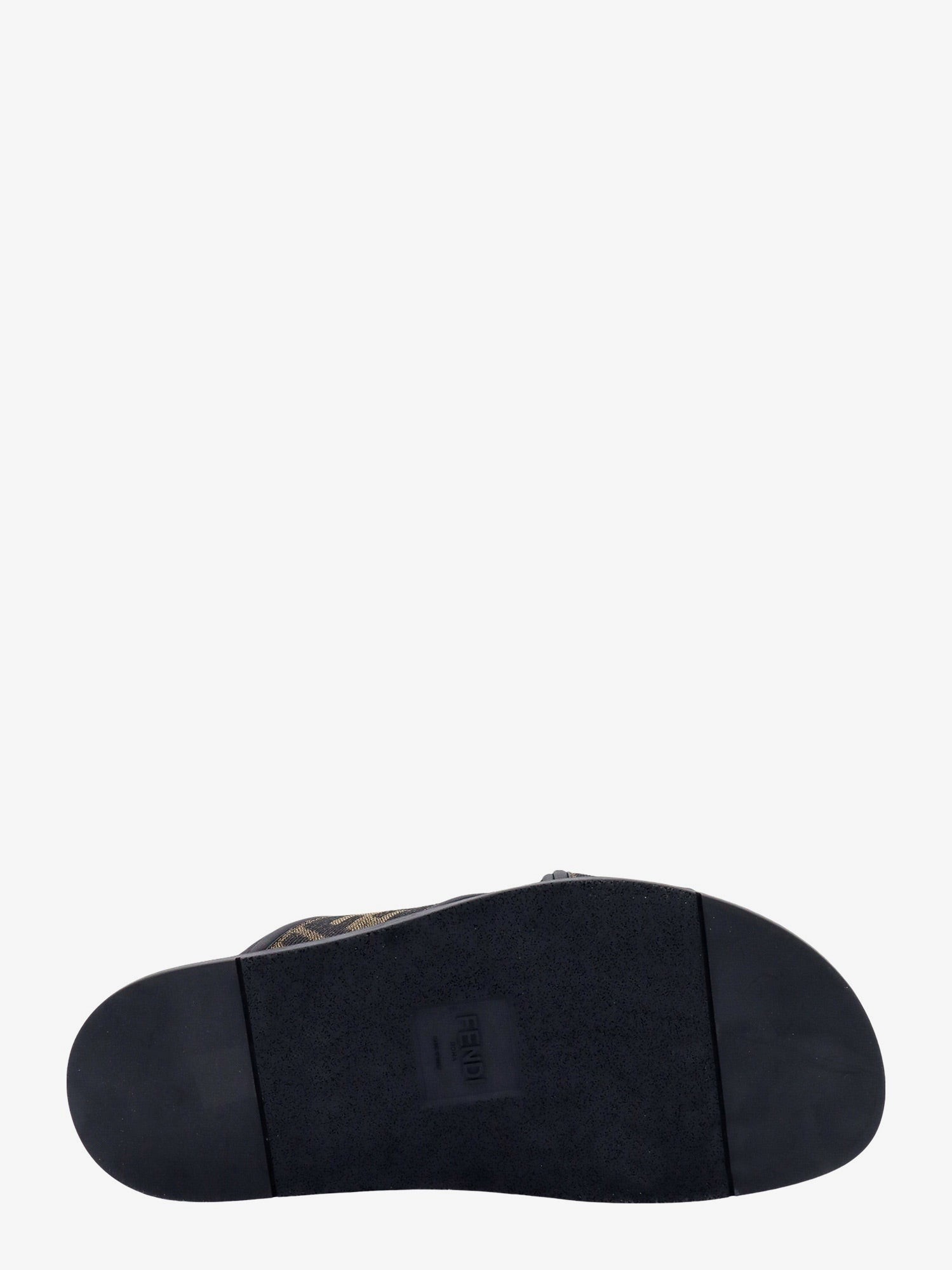 FF jacquard fabric sandals with embroidered logo - Image 4
