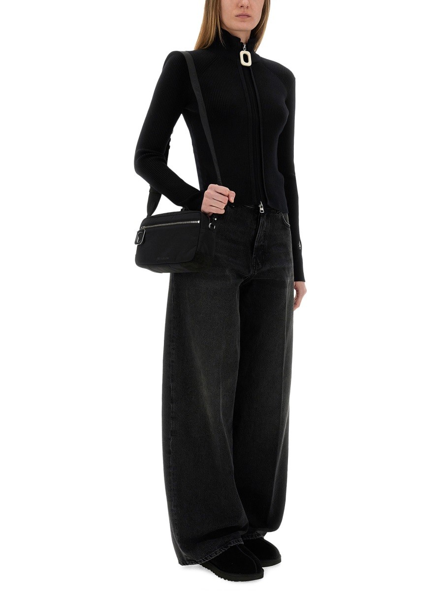 FITTED CARDIGAN WITH ZIPPER - Image 2