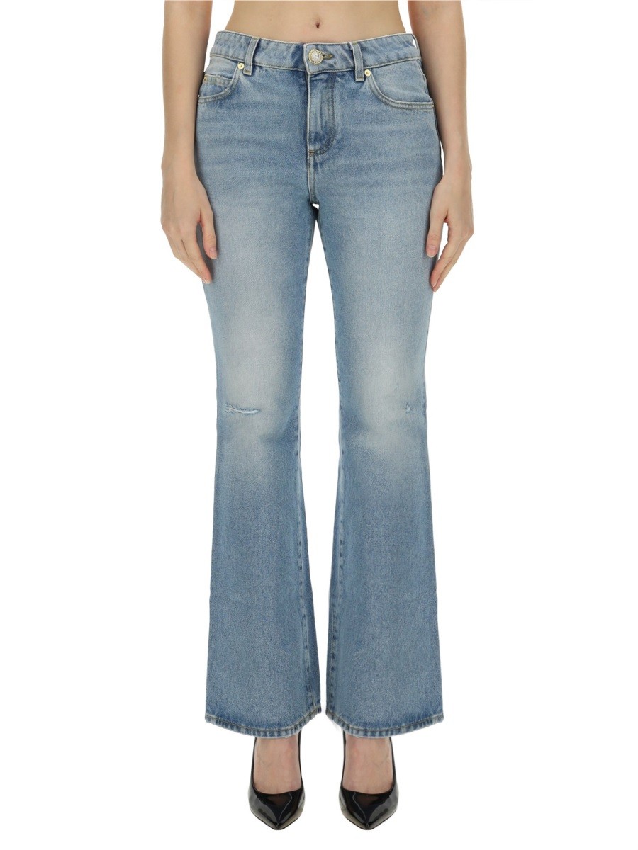 FLARE FIT JEANS