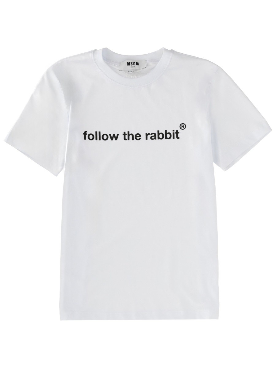 "FOLLOW THE RABBIT" T-SHIRT