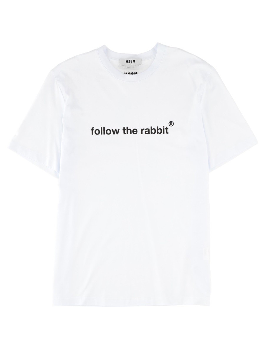 "FOLLOW THE RABBIT" T-SHIRT