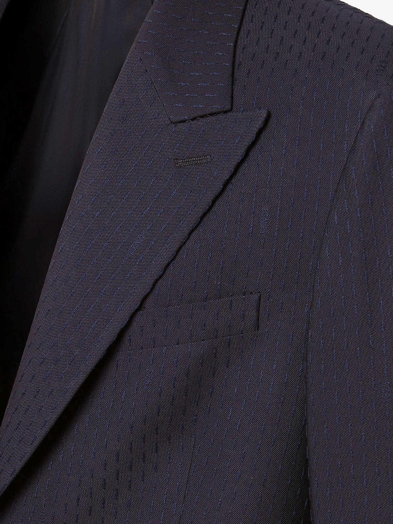 Formal wool and cotton blazer - Image 5