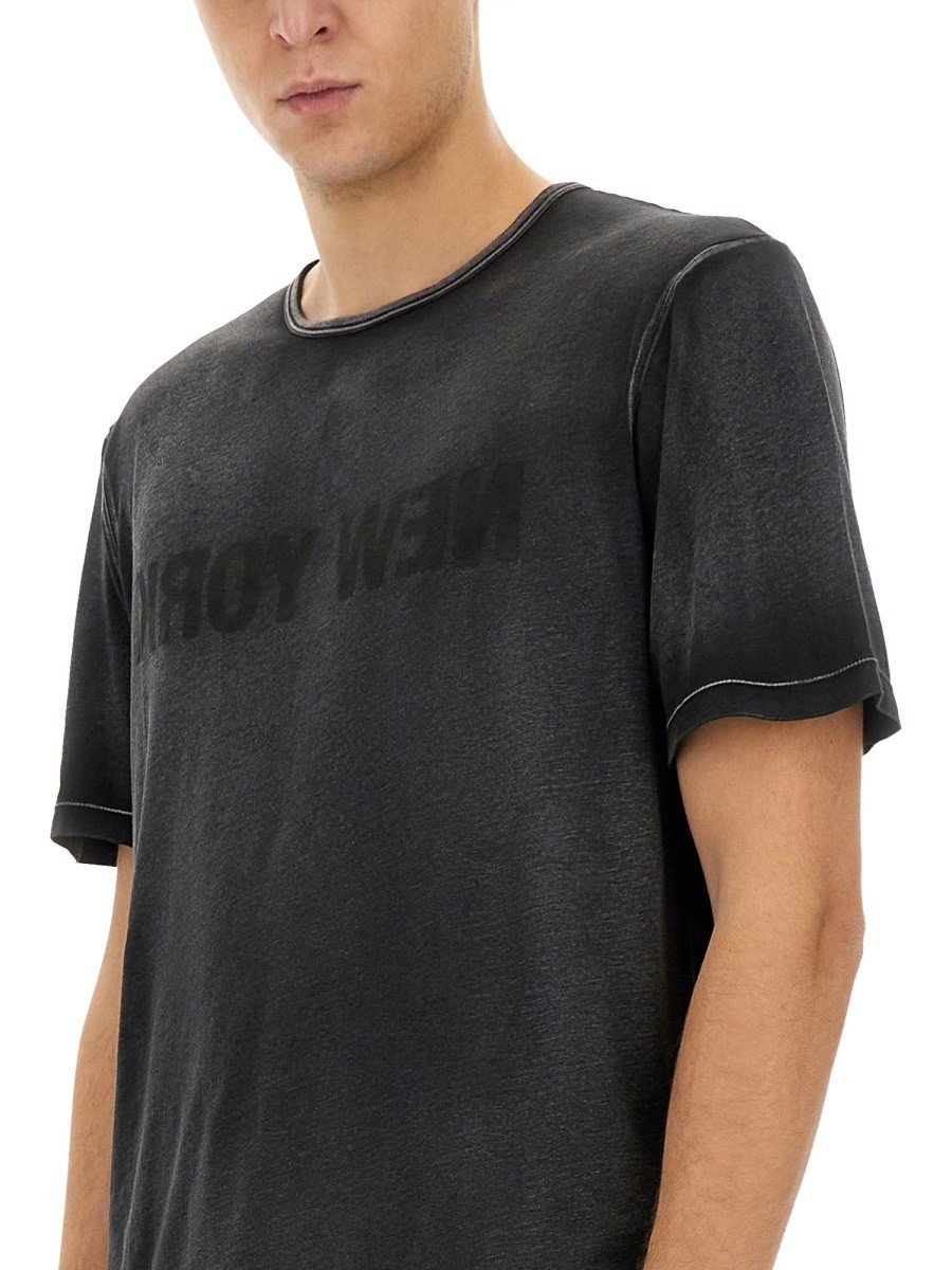 "GARMENT-DYED NEW YORK" T-SHIRT - Image 4